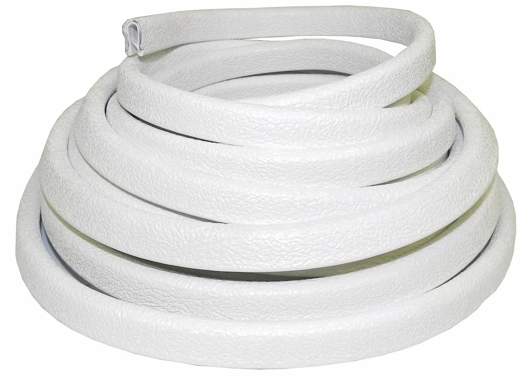 V30-1008W25-1 – TACO METALS Boat Edge Trim, Use To Cover Unfinished Edges 25 Foot Length 1/4 Inch Inner Width x 1/2 I...